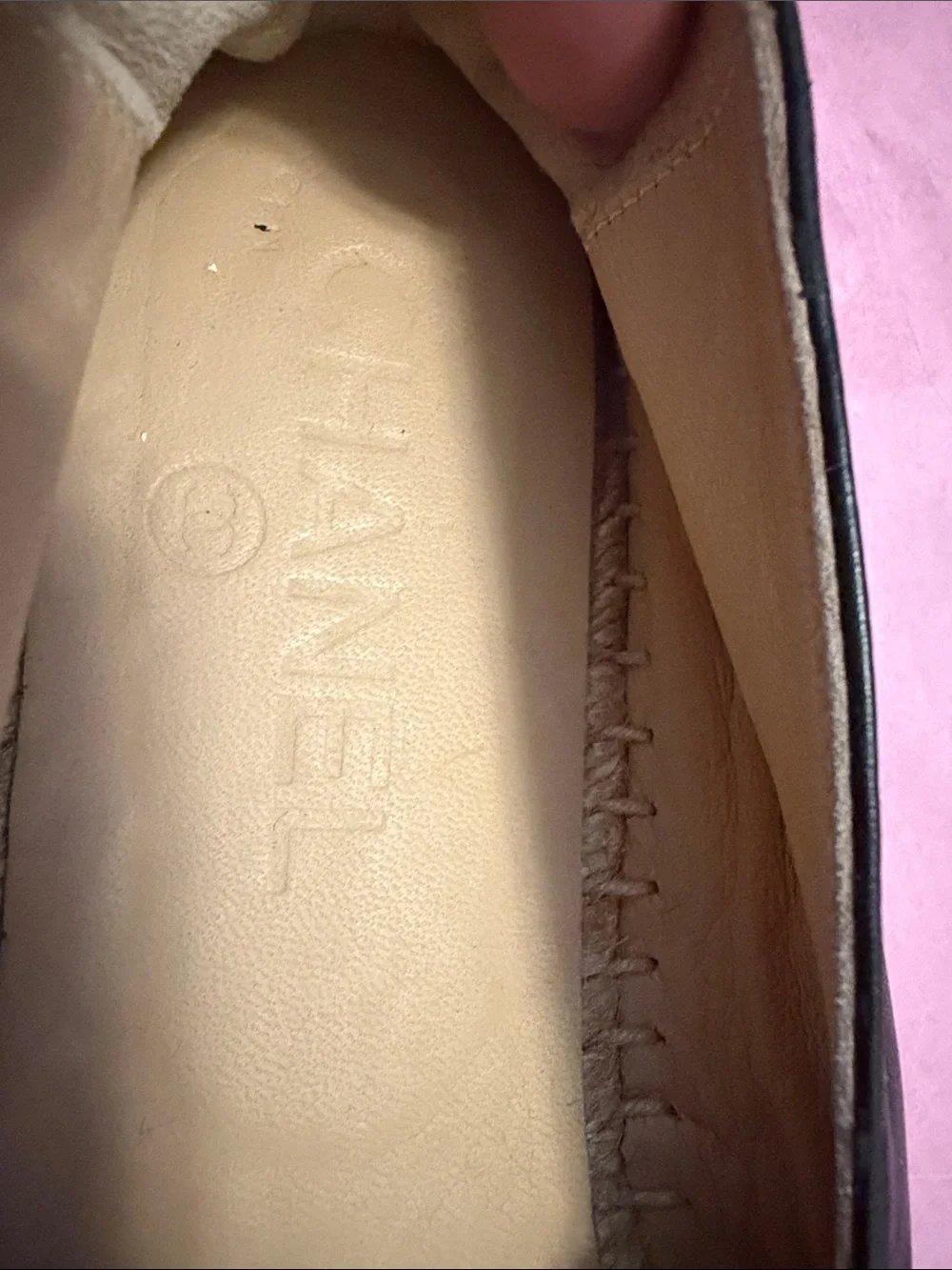 CHANEL SZ 36 Lambskin Espadrilles Black! Stunning, no signs of wear, excellent